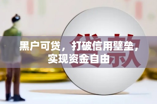 双江黑户可贷，打破信用壁垒，实现资金自由