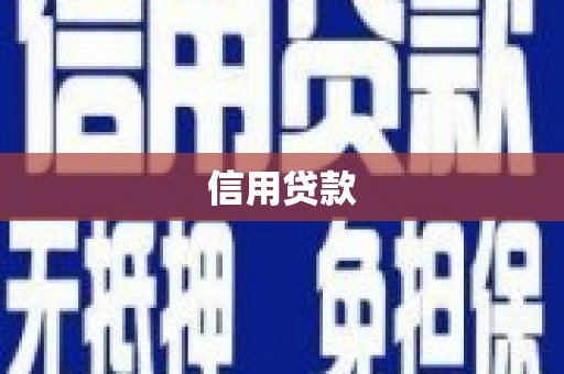 双江信用贷款