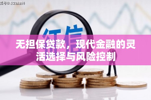 双江无担保贷款，现代金融的灵活选择与风险控制