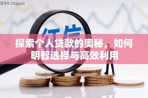 双江探索个人贷款的奥秘，如何明智选择与高效利用