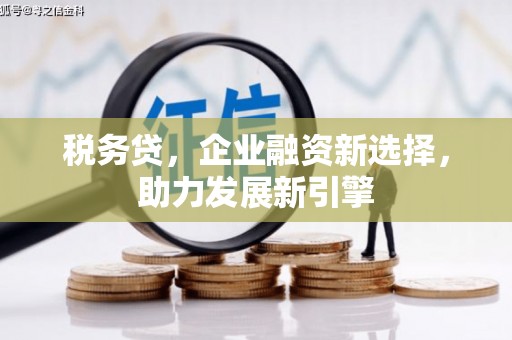 双江税务贷，企业融资新选择，助力发展新引擎