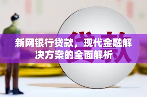 双江新网银行贷款，现代金融解决方案的全面解析