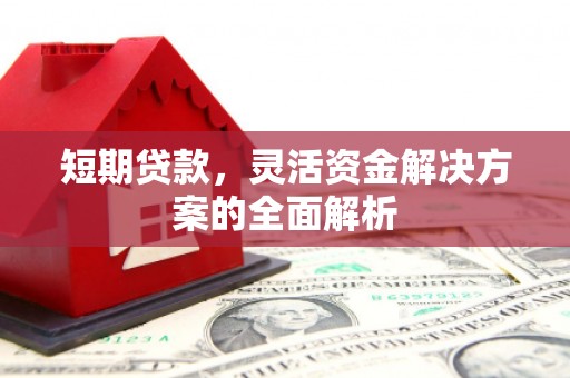 双江短期贷款，灵活资金解决方案的全面解析
