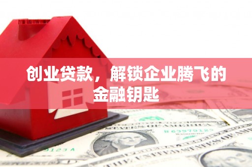 双江创业贷款，解锁企业腾飞的金融钥匙