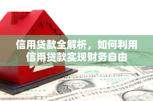 双江信用贷款全解析，如何利用信用贷款实现财务自由